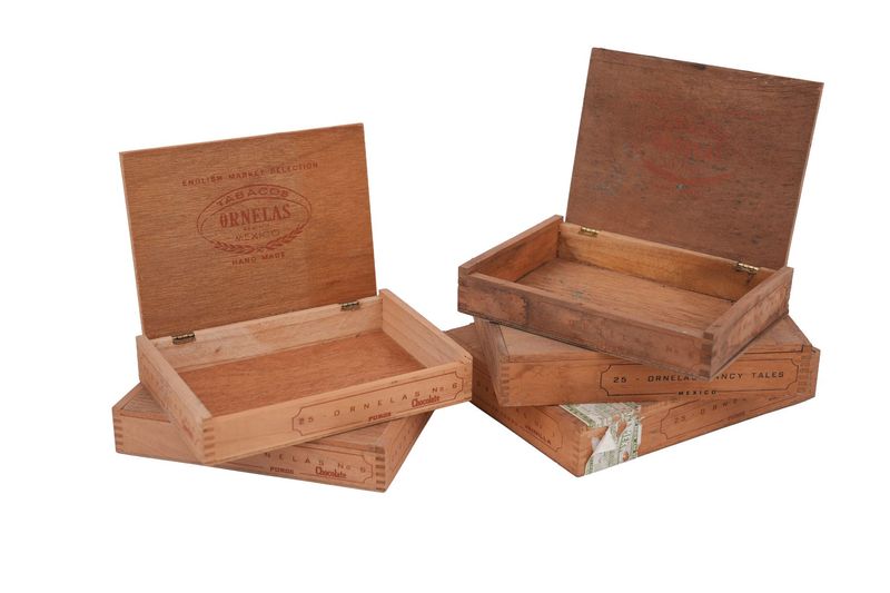 Vintage Cigar Box-Cedar-Mexico-Original-Cedar Wood-Assorted Sizes-$5