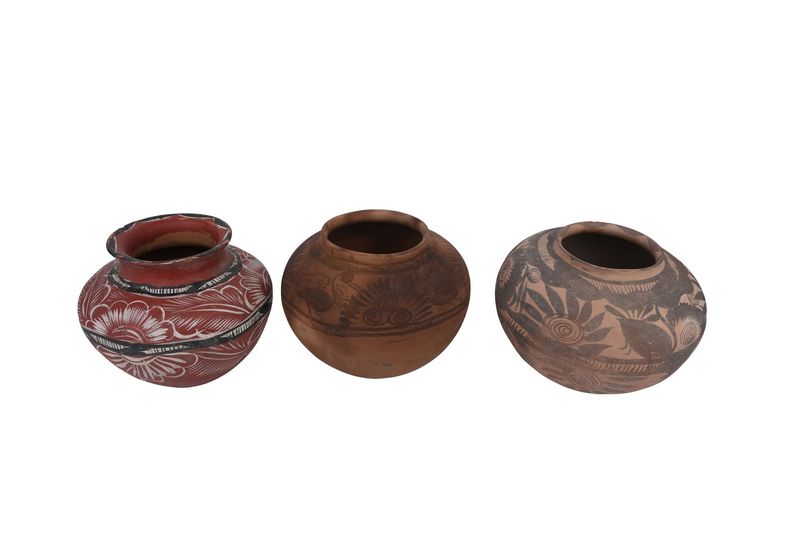 Vintage-Antique Huasteca Pot-Clay Olla-Old Original-Gorgeous