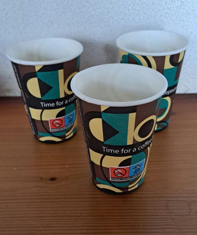 Umwelt Becher 180 ml aus Papier