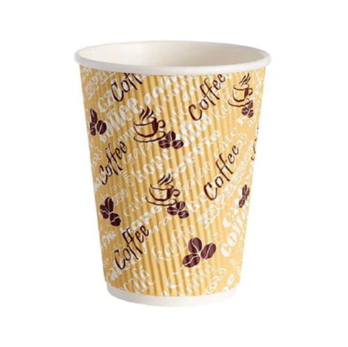 12oz  Ripple Wall Double Paper Cup