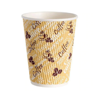 12oz  Ripple Wall Double Paper Cup