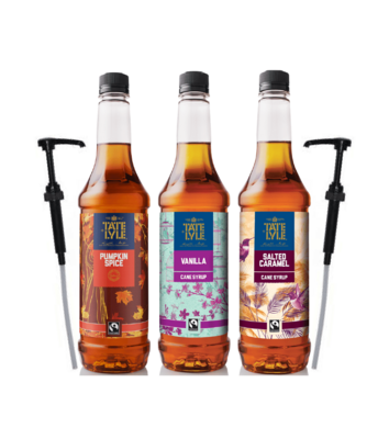 Tate & Lyle Syrup Starter Pack with Pumps