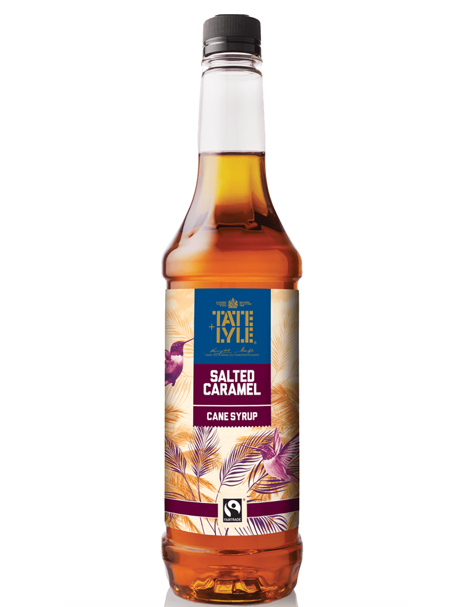 Tate & Lyle Salted Caramel Coffee Syrup (4-Pack)