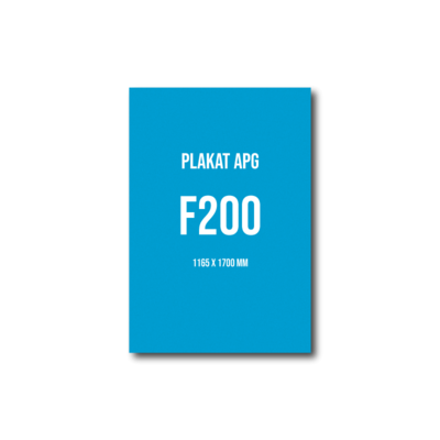 APG PLAKAT F200