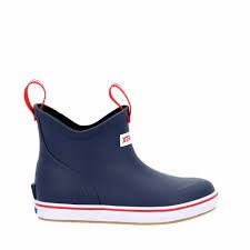 XtraTuf Kids Navy Ankle Boot