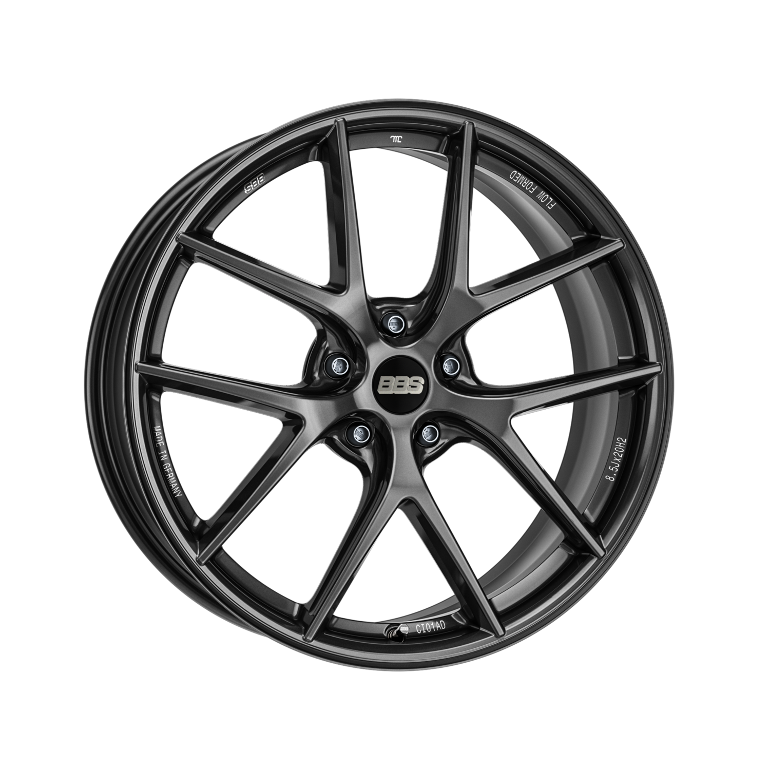 BBS Unlimited CI-R 8x19 Platinum Silber