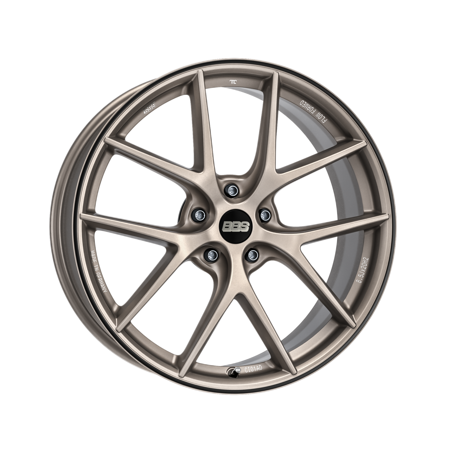 BBS Unlimited CI-R 8x19 Whitegold