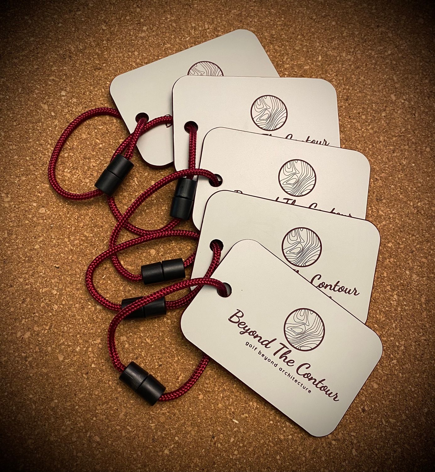 Engraved Acrylic Bag Tag