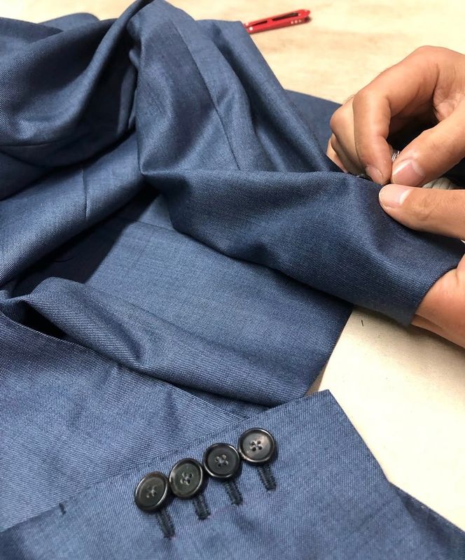 Giacca sartoriale tessuto Drapers