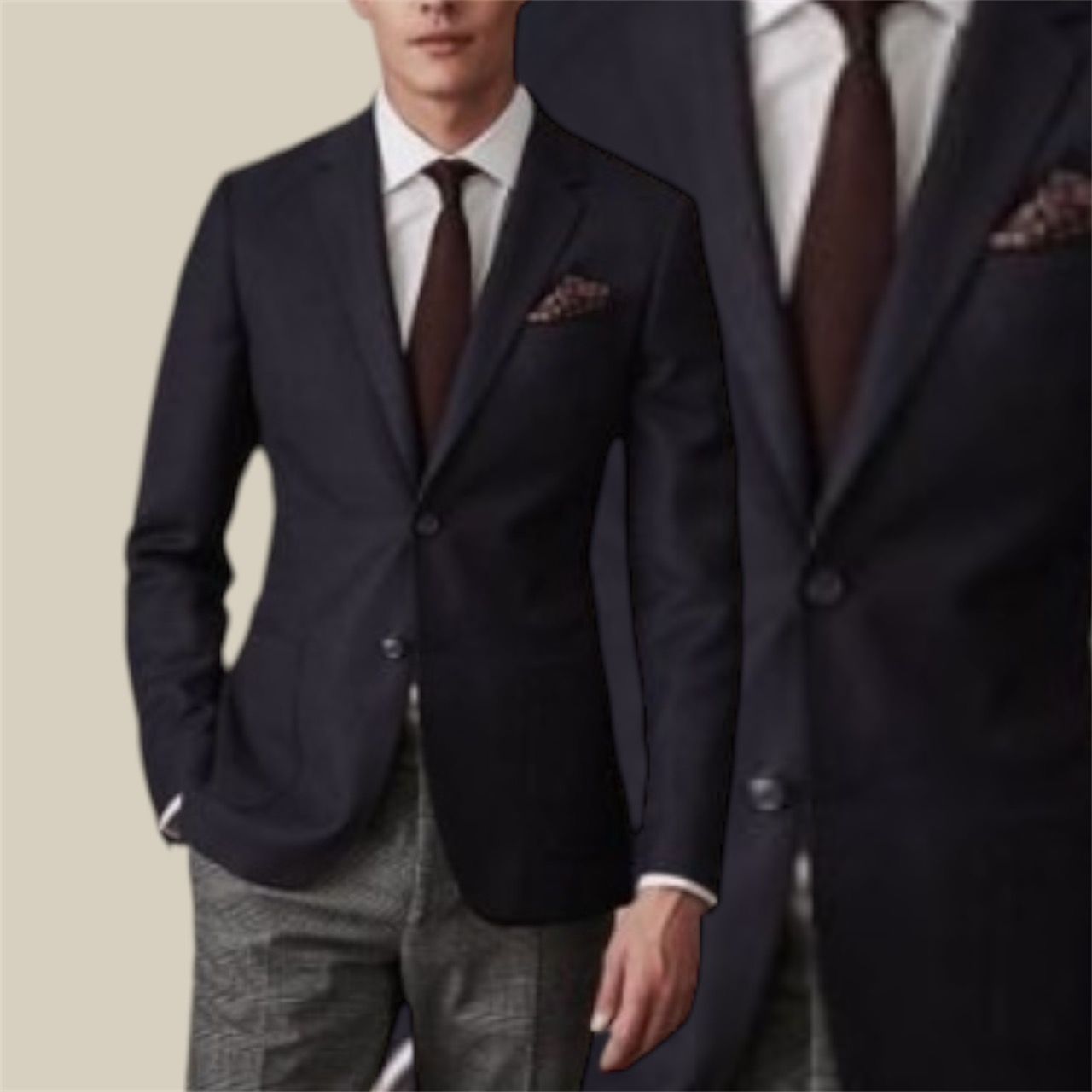 Giacca sartoriale tessuto Drapers