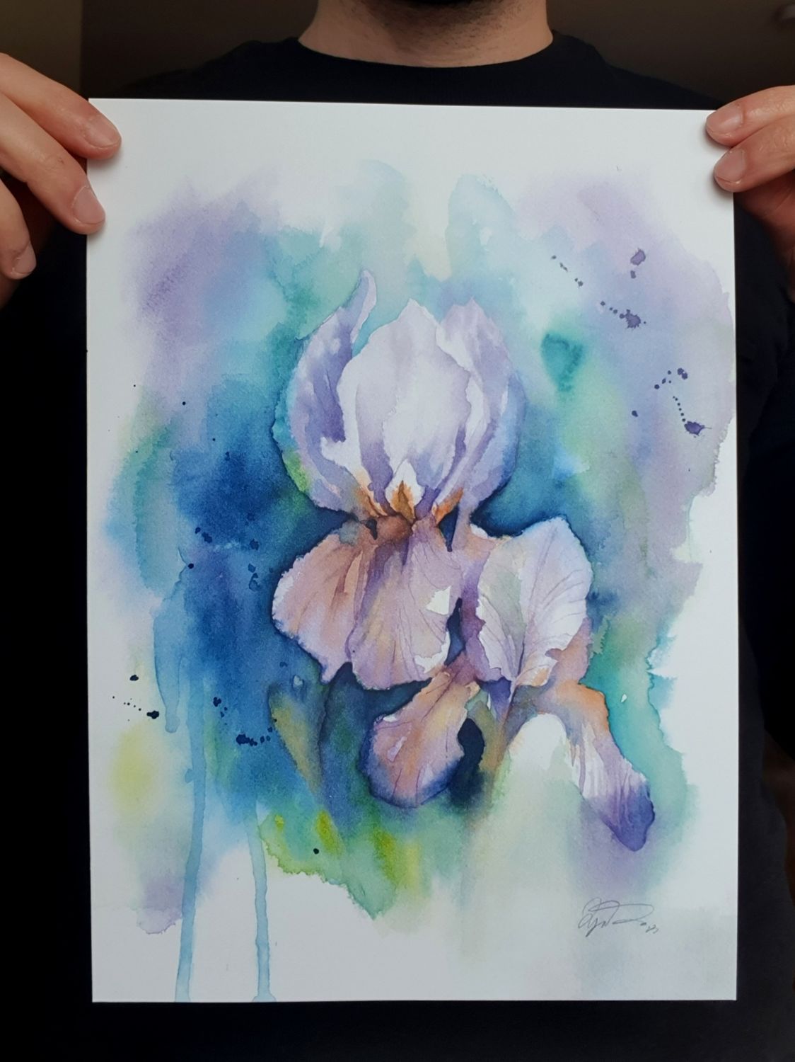 Iris Art Print