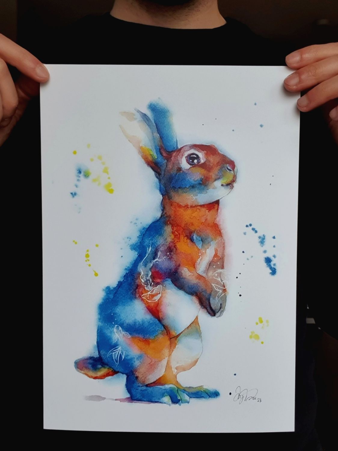 Year of the Water Rabbit Art Print