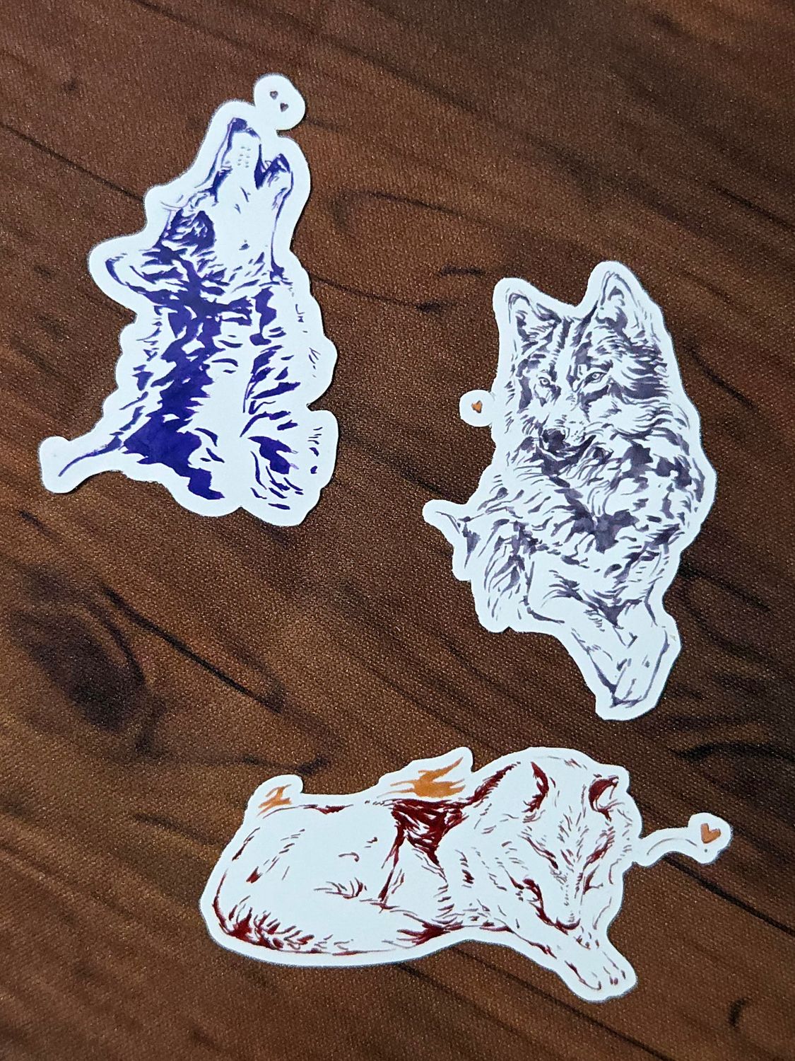 Stickers Pack - Wolves Edition