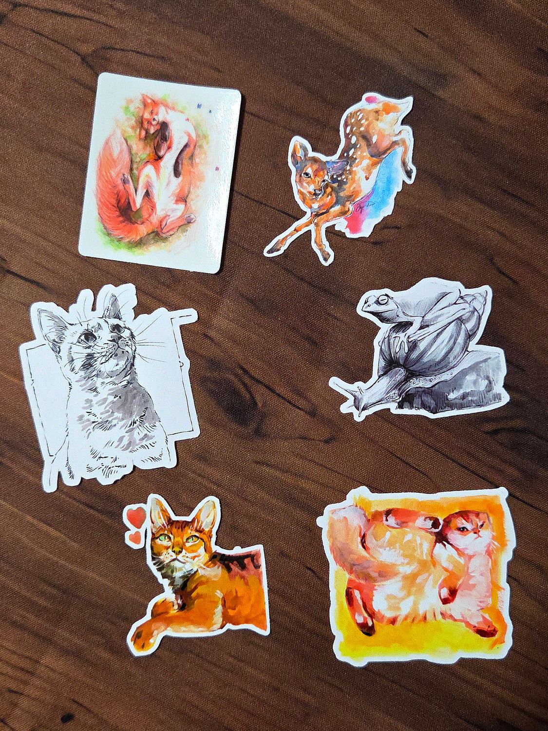 Stickers Pack - Cats Edition