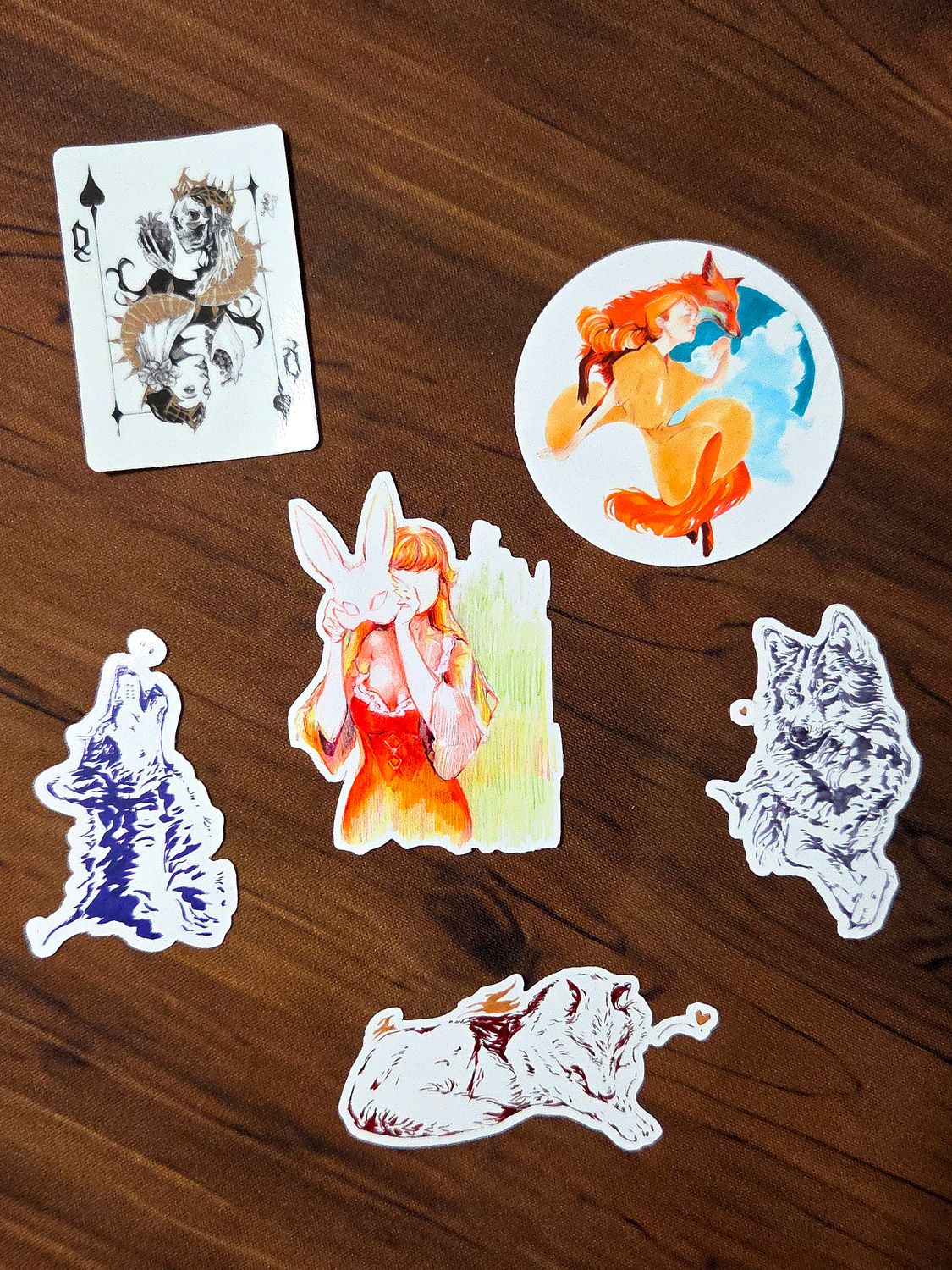 Stickers Pack - Wolves Edition