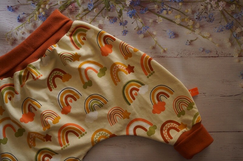 Sarouel évolutif chaud/Legging/Sweat/Salopette chaude Arc-en-ciel