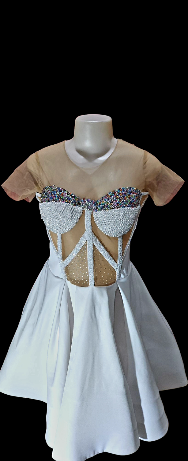 Stylish short gown,