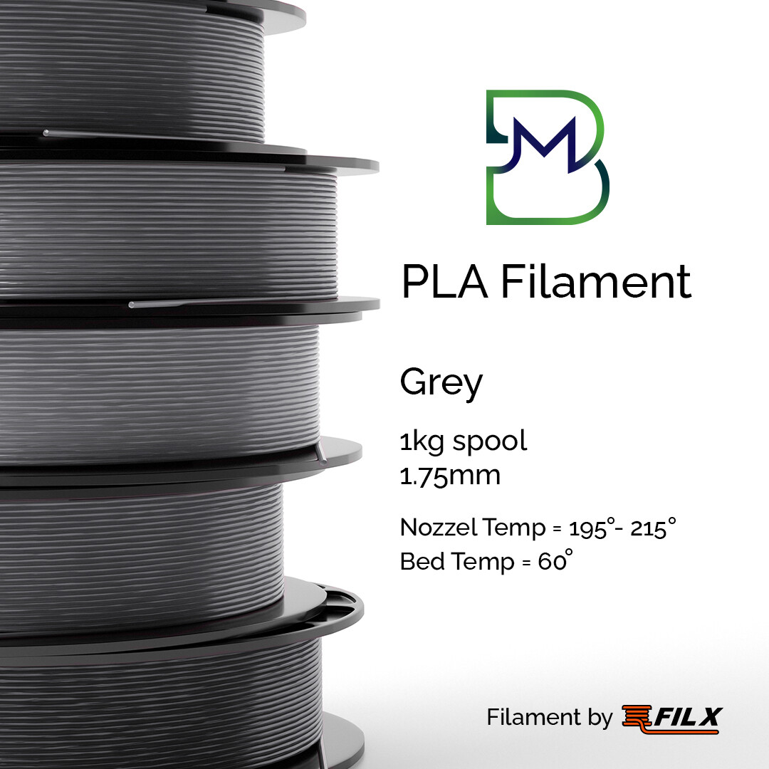 Fil X Grey PLA 1.75mm Filament
