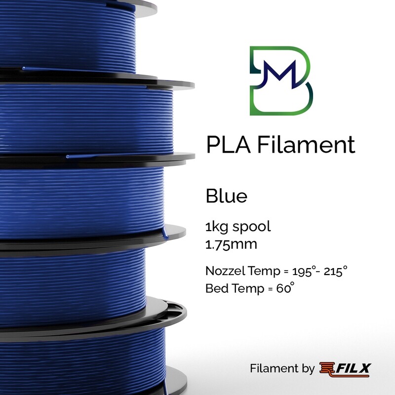 Fil X Blue PLA 1.75mm Filament