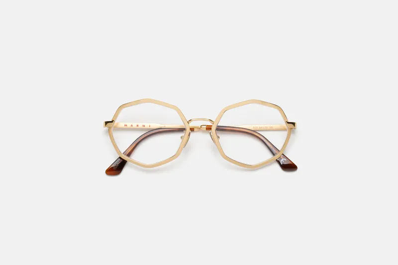 Marni Pulpit Rock Optical Oro