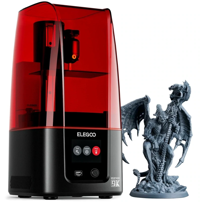 Elegoo Mars 4 - 9K Resin 3D Printer