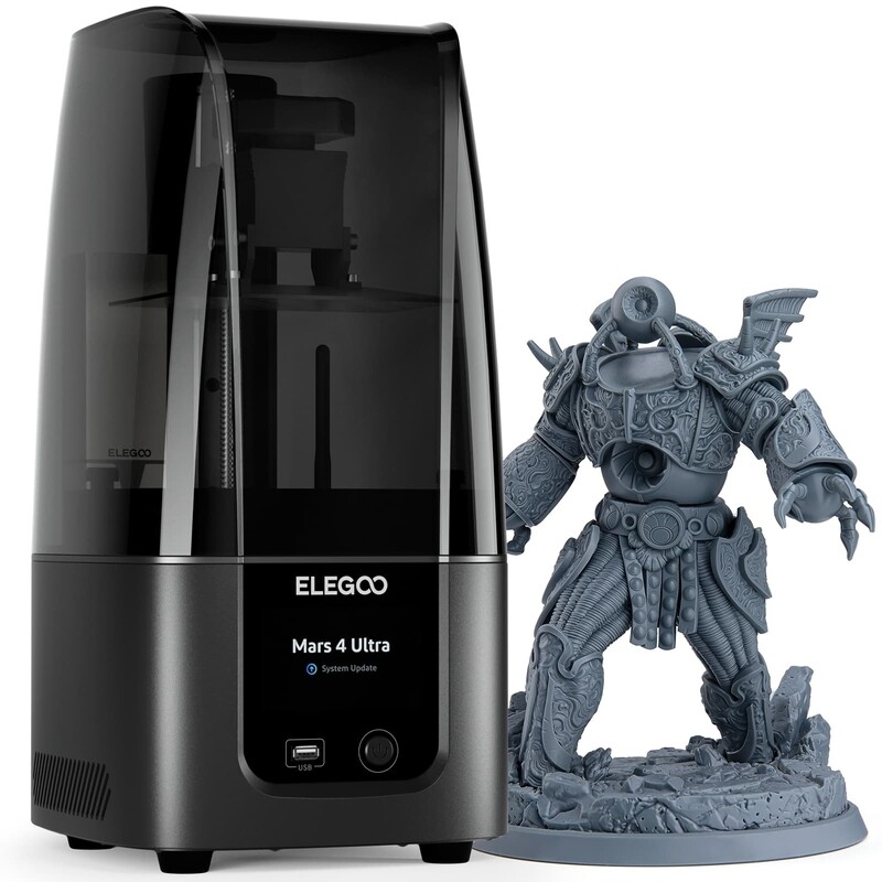 Elegoo Mars 4 Ultra - 9K High Speed Resin 3D Printer