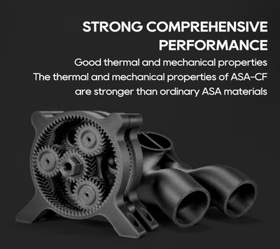 ASA-CF Filament 3D Printing Filament