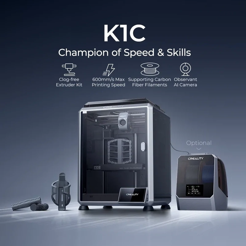 Creality K1C - High Speed 3D Printer
