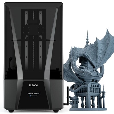 ELEGOO Saturn 3 ULTRA - 12K High Speed Resin 3D Printer