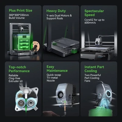 Creality Ender 3 V3 Plus - High Speed 3D Printer