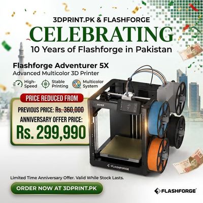 Flashforge AD5X - Multicolour High Speed 3D Printer