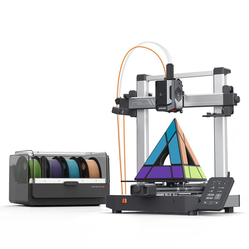Anycubic Kobra 3 V2 - High Speed 3D Printer