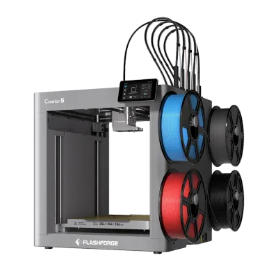 Flashforge Creator 5 - Multi Toolhead 3D Printer