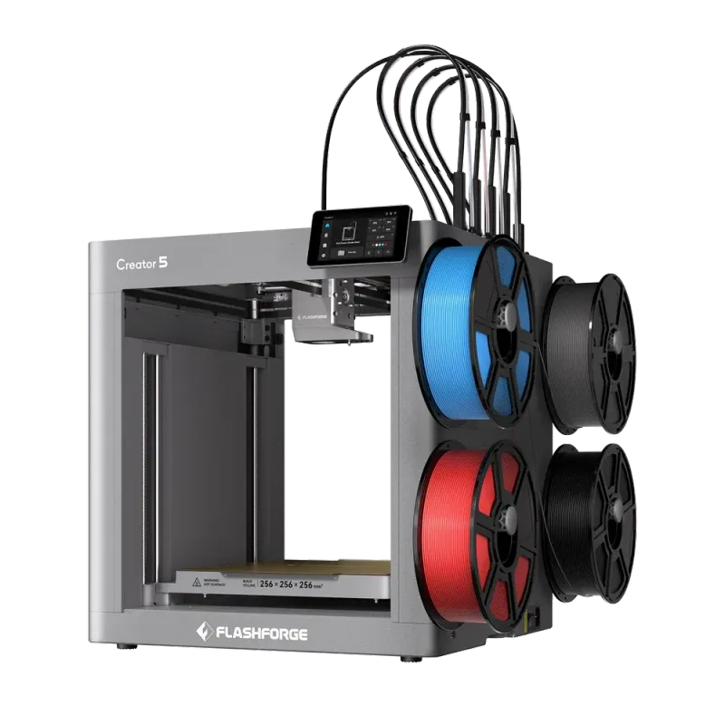 Flashforge Creator 5 - Multi Toolhead 3D Printer