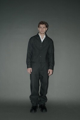 комплект куртка и джинсы research lab. black graphite