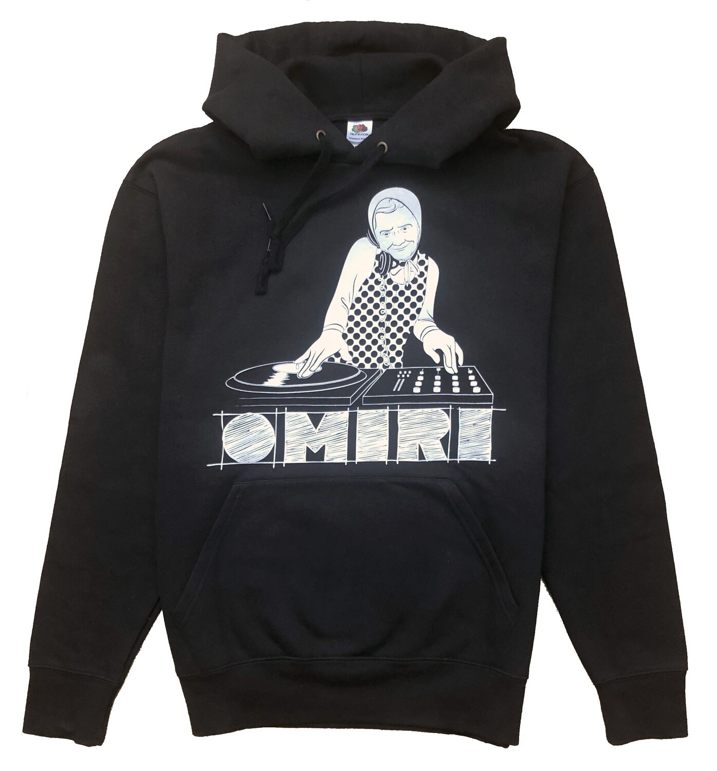 HOODED SWEAT OLD LADY DJ/ VELHA DJ