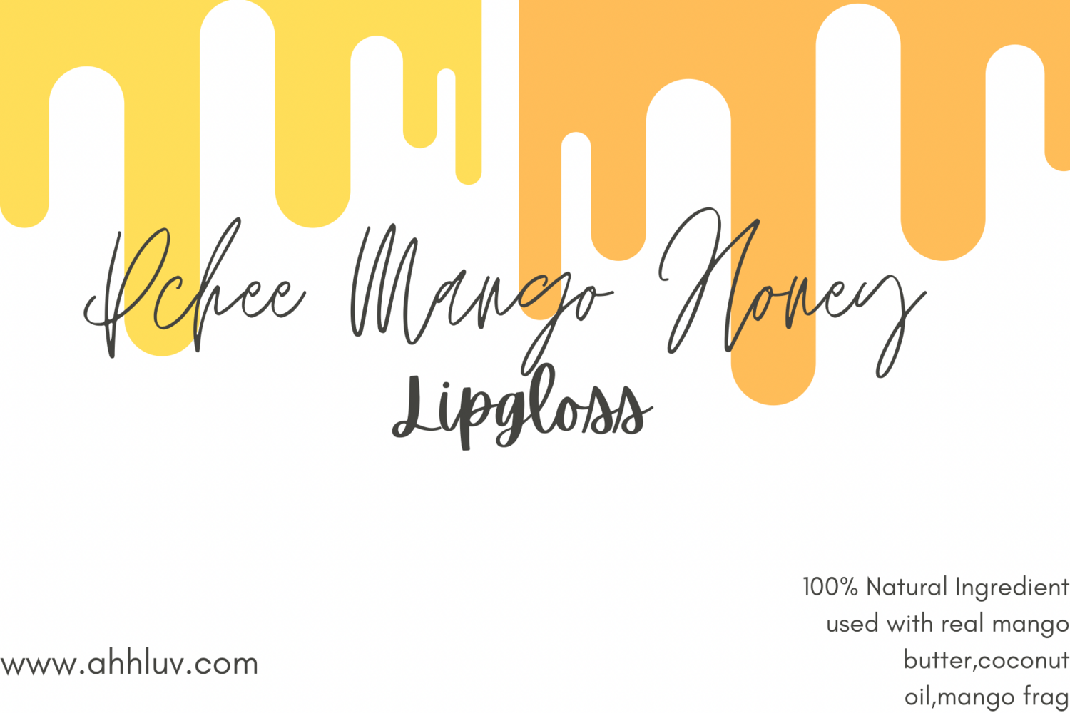 Pchee Mango Lipgloss