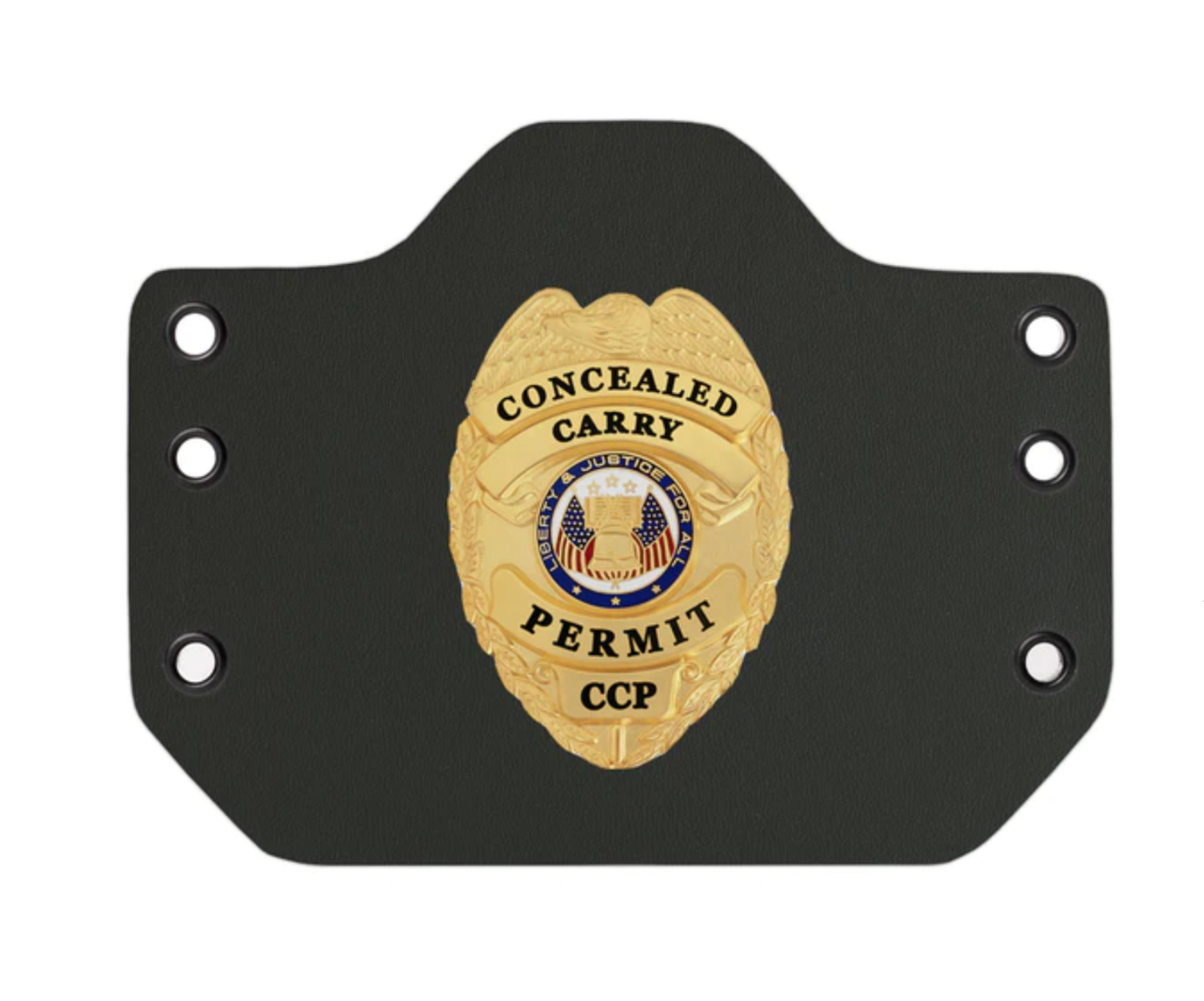 Bullseye OWB Concealed Carry Badge
