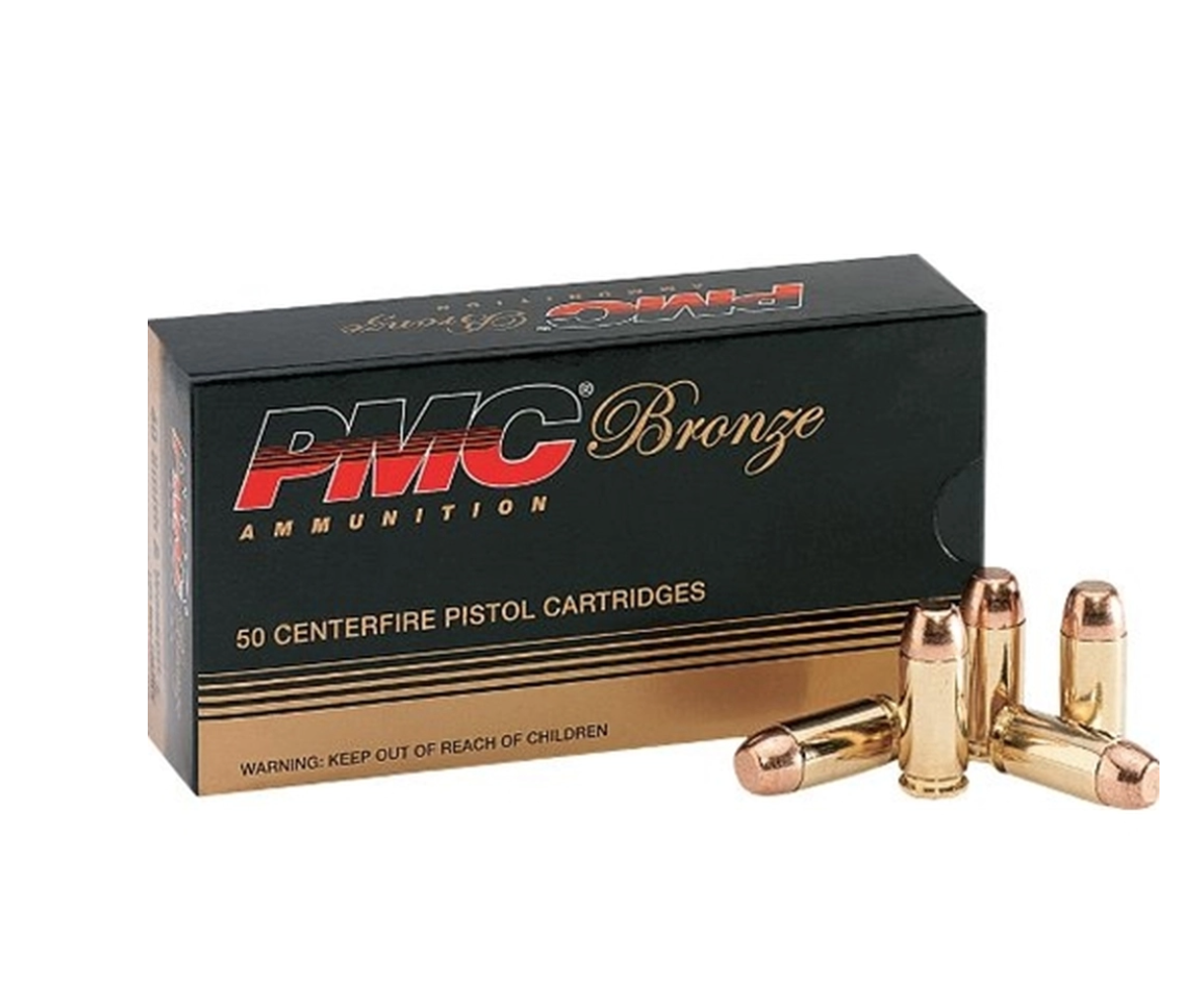 PMC Bronze .40 S&W Handgun Ammo - 165 Grain | FMJ-FP
