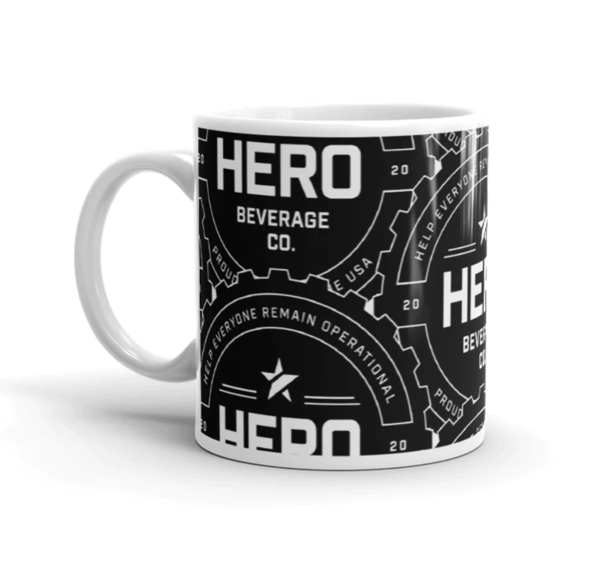 HERO All Over Mug
