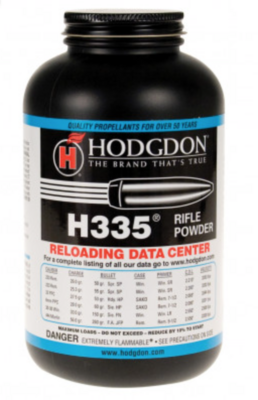 Hodgdon H335 Spherical Rifle Powder 1 lbs Hodgdon H335 Spherical Rifle Powder 1 lbs