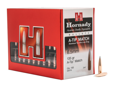 Hornady A-Tip Match Bullet 6.5mm cal. .264