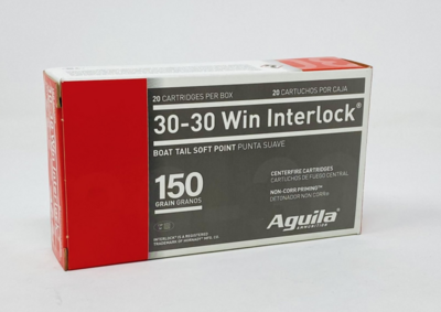 Aguila 30-30 Win Interlock SP 150 Grain