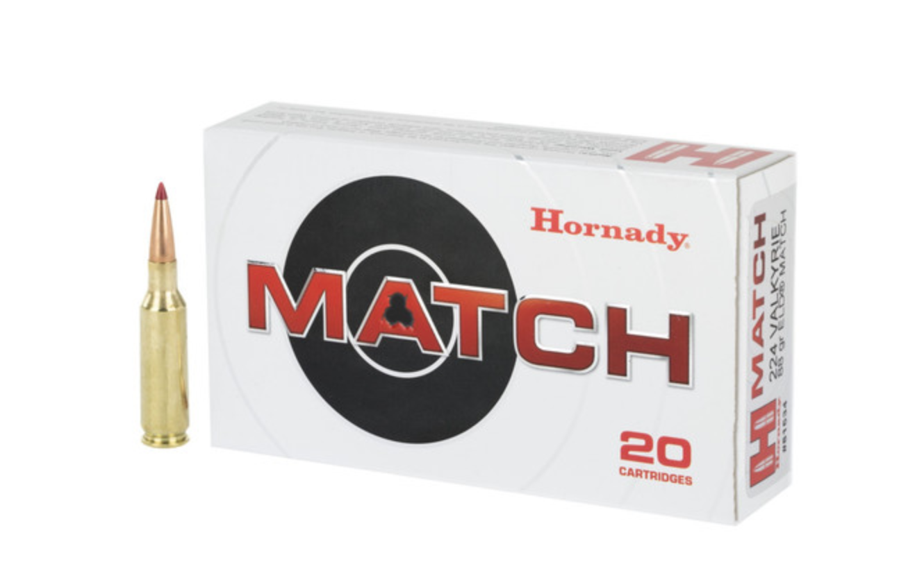 Hornady Match Ammunition 224 Valkyrie - 88gr ELD Match - Box of 20