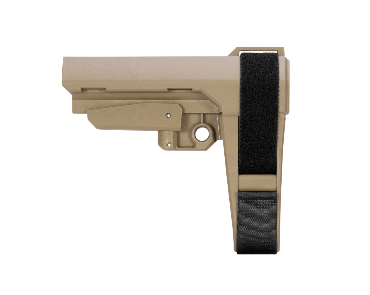 SB Tactical SBA3 Pistol Stabilizing Brace - FDE| No Tube