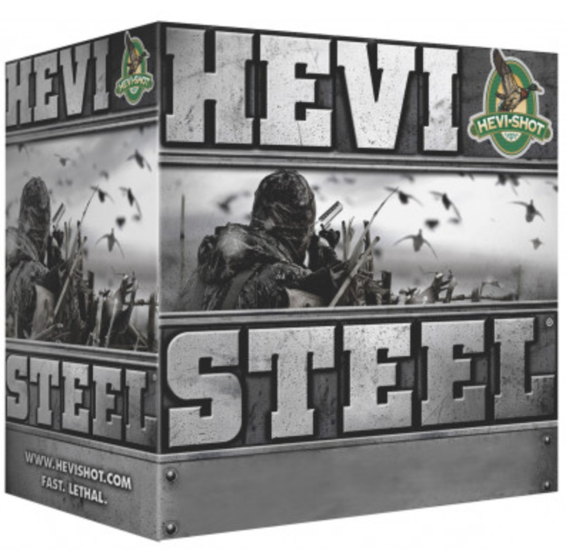 HEVI-Shot HEVI-Steel Shotshells 12 ga 3" 1-1/4 oz 1500 fps #2 25/Box