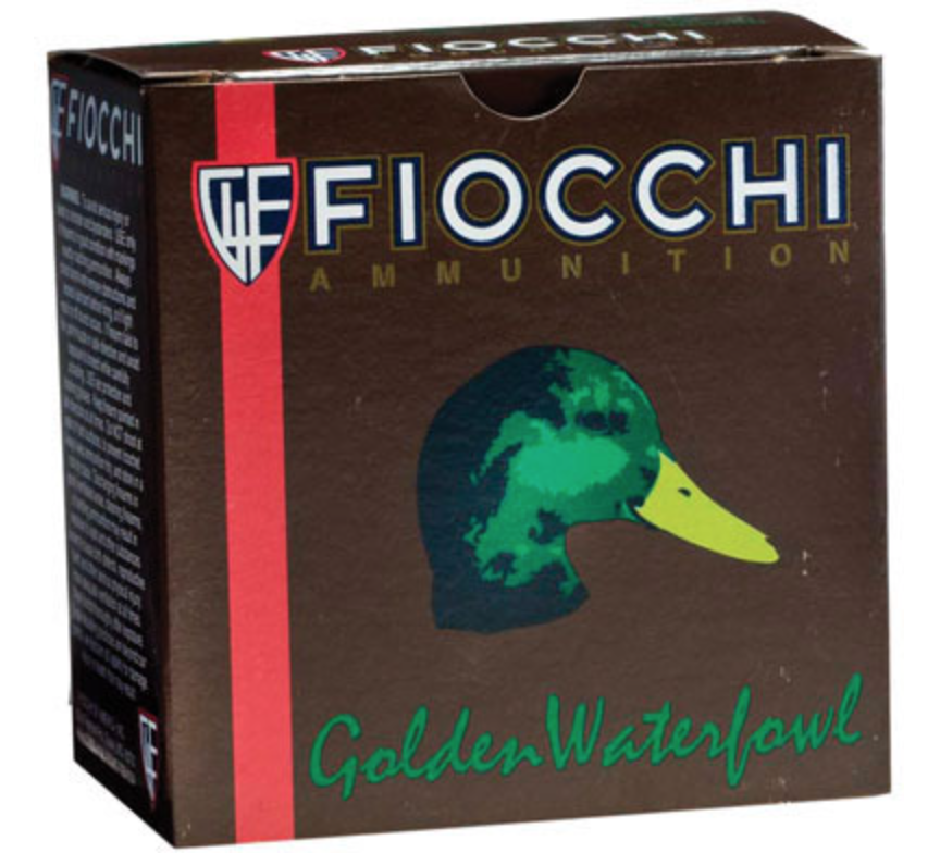Fiocchi BBB Steel Waterfowl Shotshells 12ga, 3", 1-1/4oz, BBB Shot, 25rd/Box