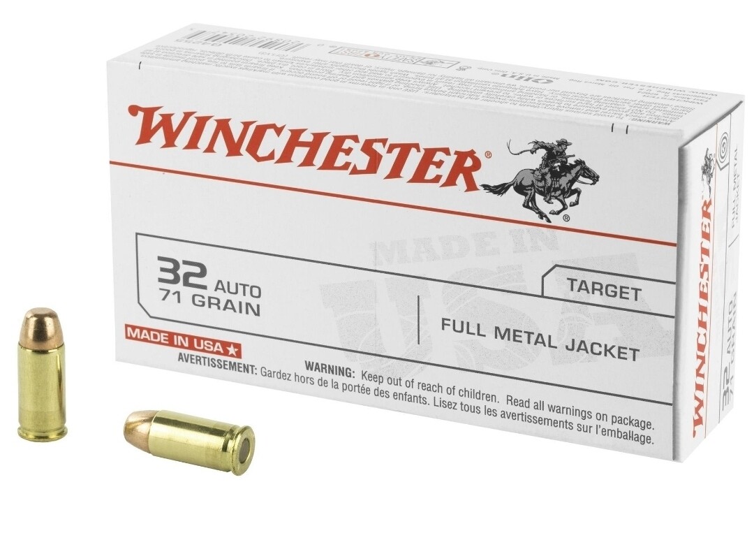 Winchester 32 Auto - 71gr FMJ - 50rd Box