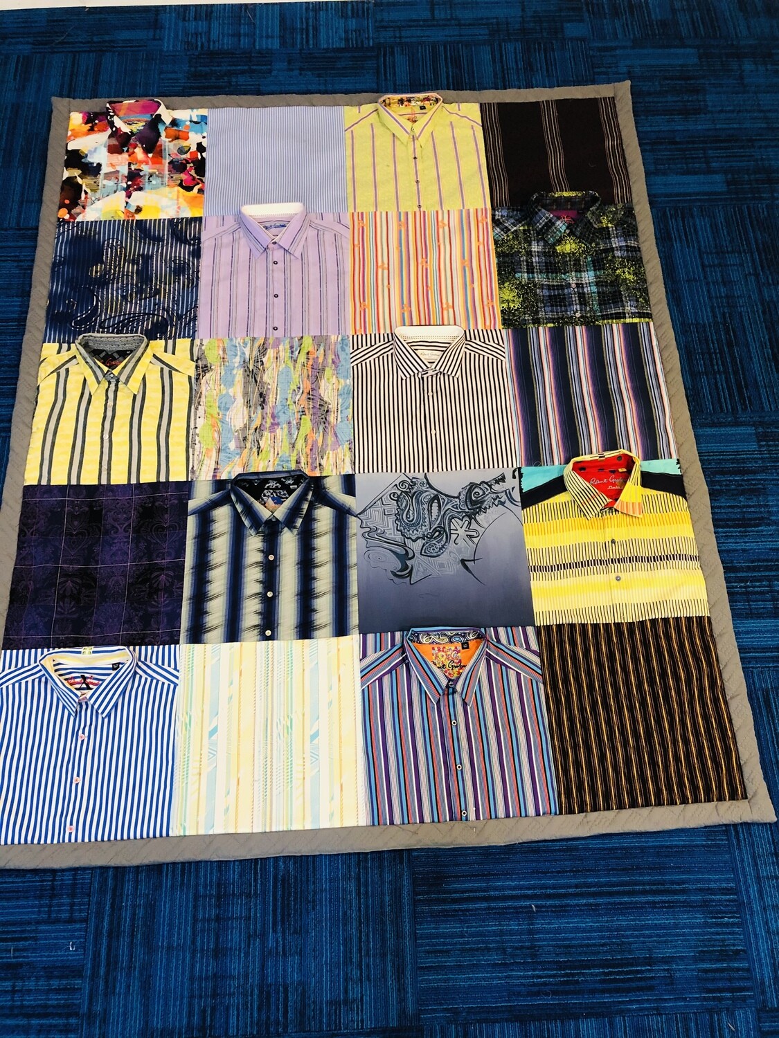 Patchwork Memory Quilts From Your Loved Ones Clothing