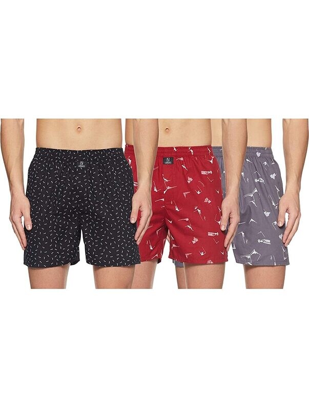 Men Boxer Shorts - Pack of three